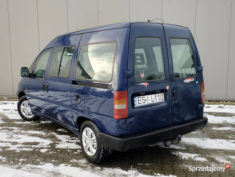 Fiat Scudo 19 TDKLIMA6 OSOBOWY Długie Opłaty manualna Zduńska Wola sprzedam