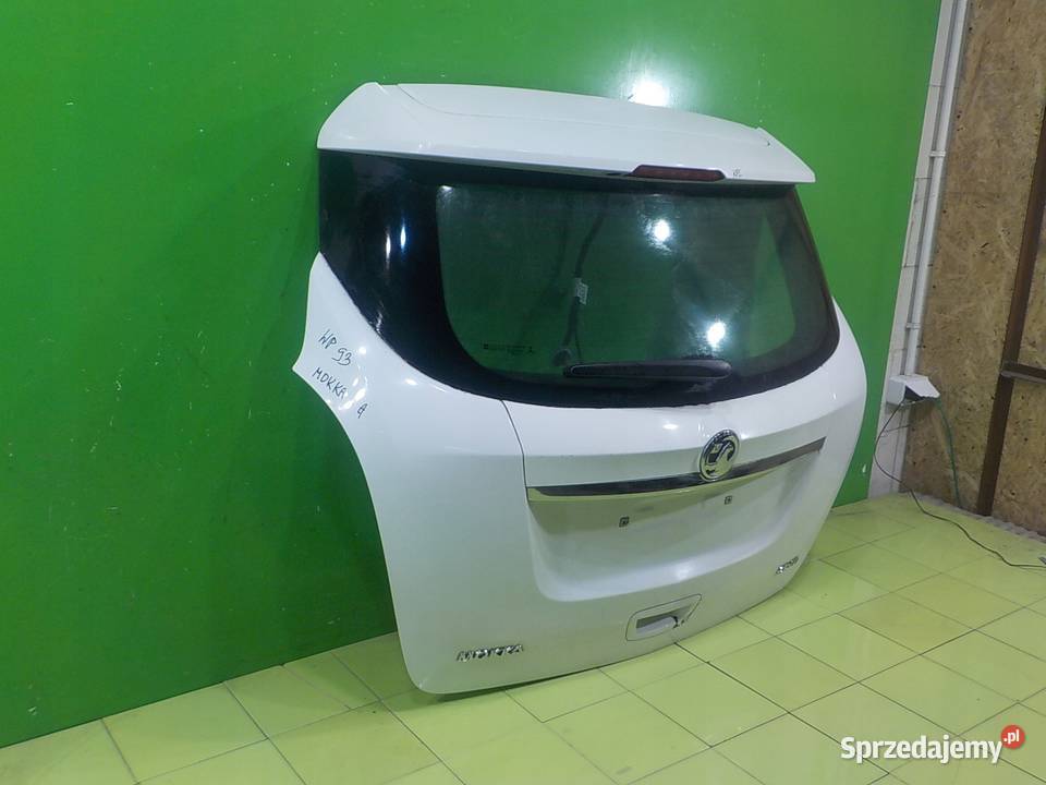 OPEL MOKKA A I 15r 5D klapa tyl kompletna mazowieckie Suków sprzedam