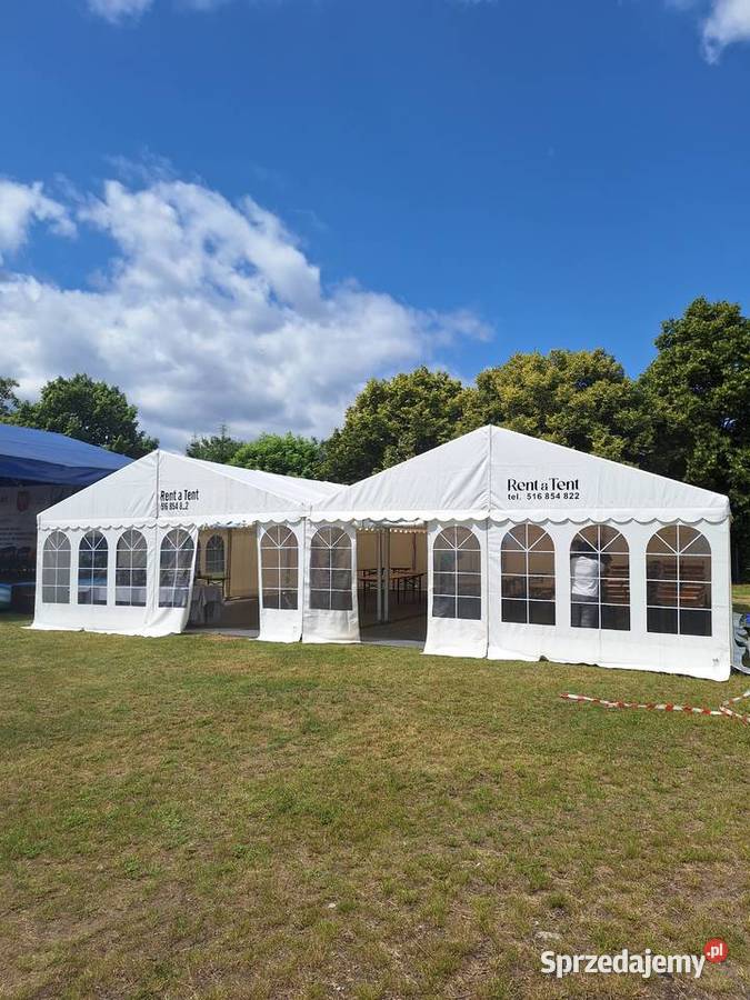 Namioty na imprezę w ogrodzie Chodel