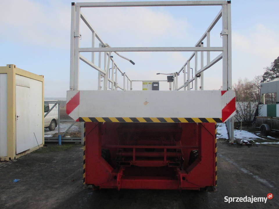 Podnośnik nożycowy zwyżka 12 m GENIE GS3384 4x4 Pleszew