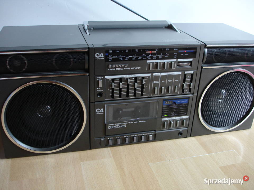 Radiomagnetofon SANYO C4 Zielona Góra