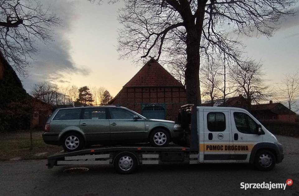 Pomoc drogowa holowanie transport laweta Giżycko