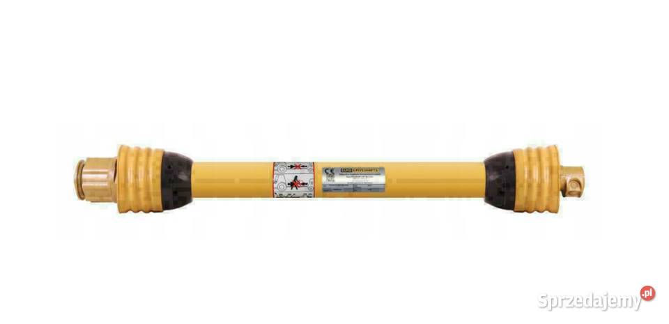Wał WOM trójkąt L1210 mm sprzęgło przeciążeniowe Kamionna