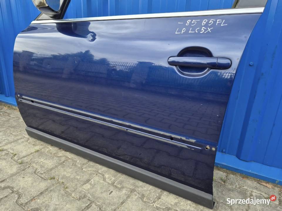 DRZWI PRZÓD LEWY LEWE VW PASSAT B5 FL NIEBIESKI Działoszyce