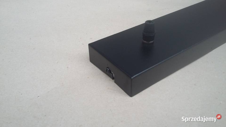 Listwa do lamp rozeta podsufitka maskownica odcienie szarości