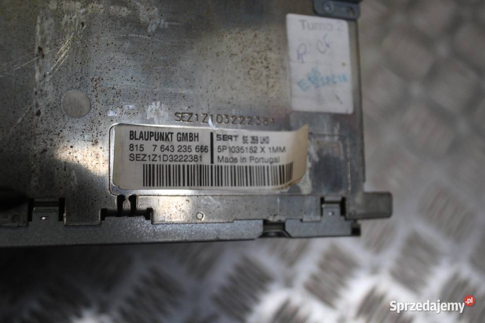 RADIO SEAT ALTEA 5P1035152