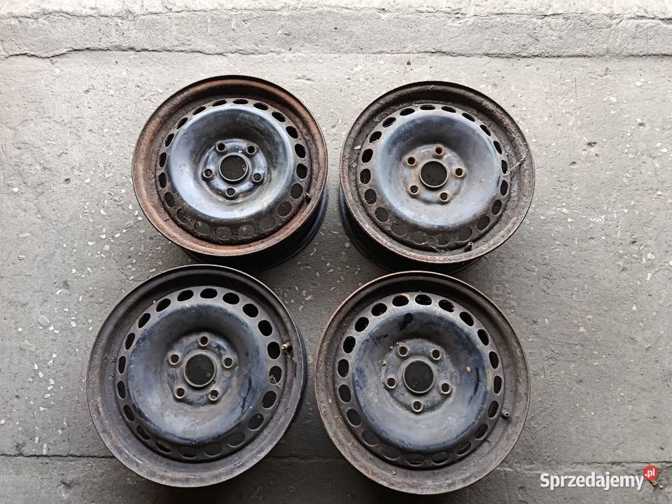 Felgi stalowe 15 5x100 audi skoda seat vw lubelskie Łuszczów Pierwszy
