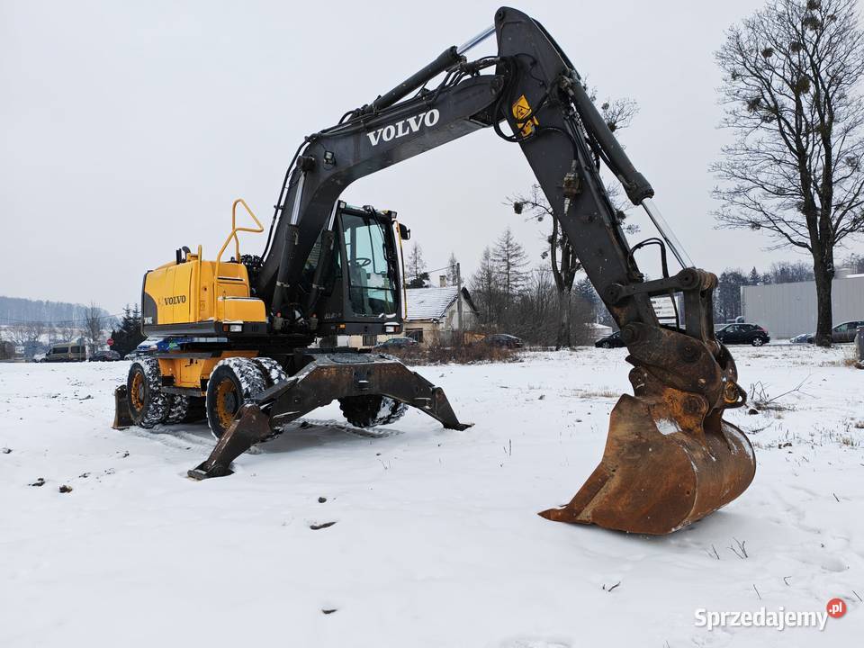 Koparka kołowa Volvo EW 140 Koparki śląskie Cieszyn sprzedam