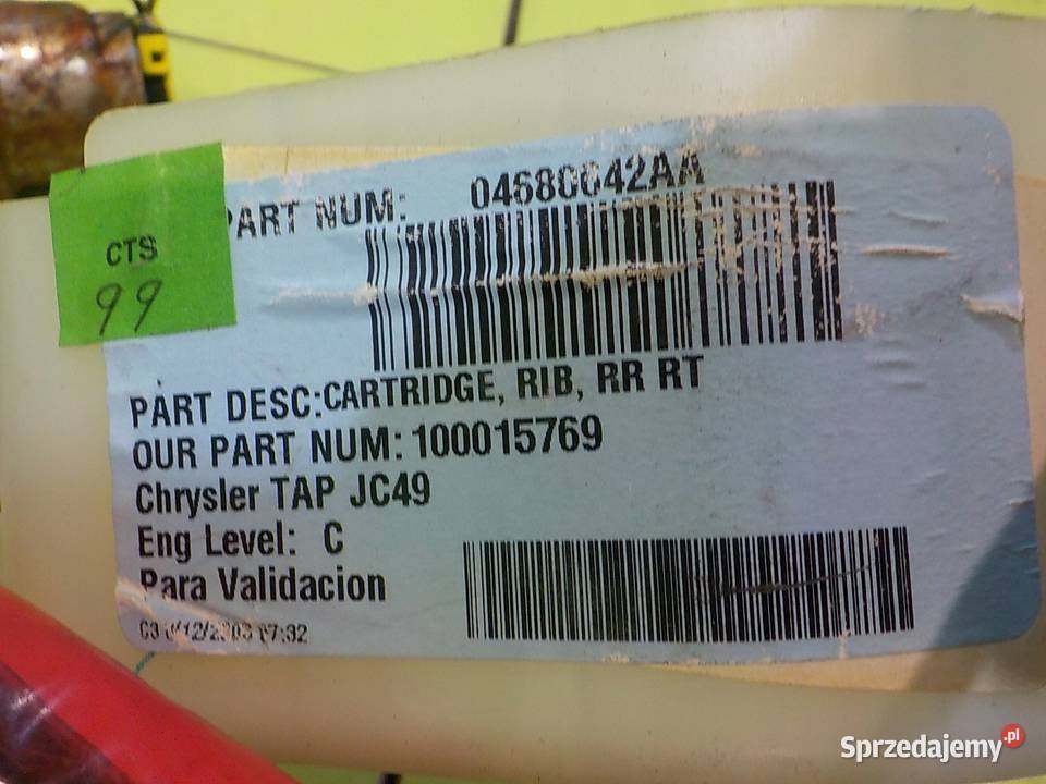 DODGE JOURNEY 20 CRD 09r 5D kurtyna powietrzna mazowieckie Suków