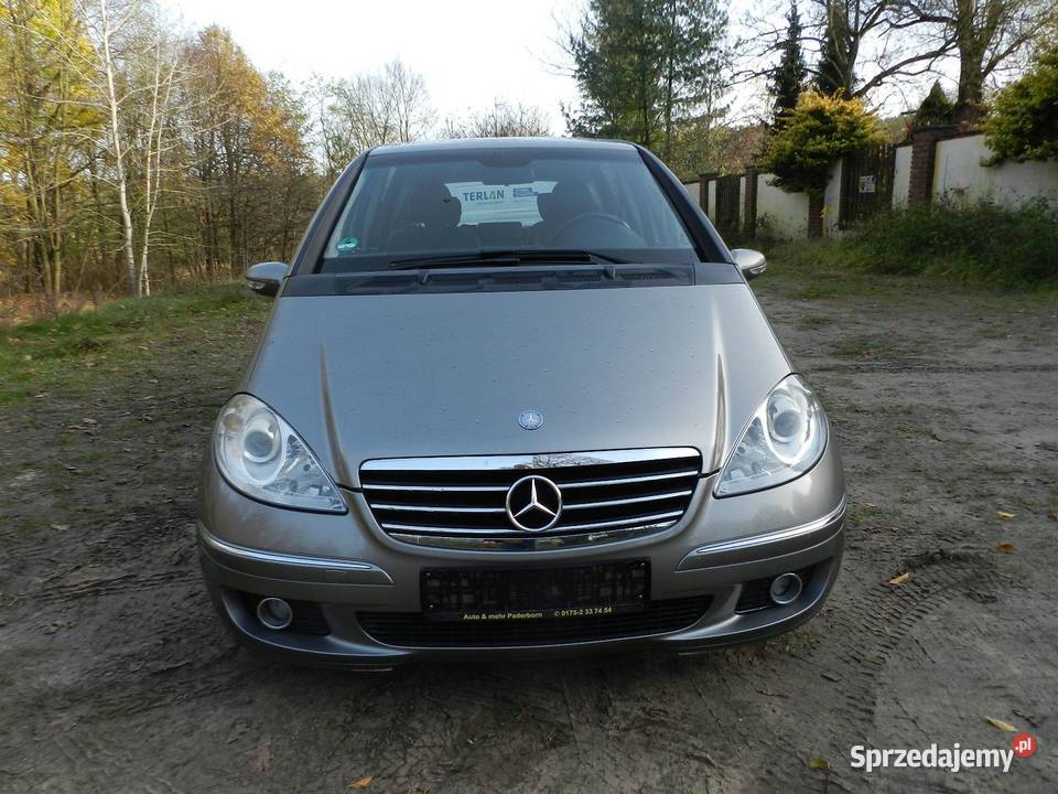 MercedesBenz Klasa A W169 AUTOMAT Avanqarde 17 isofix wielkopolskie Puszczykowo