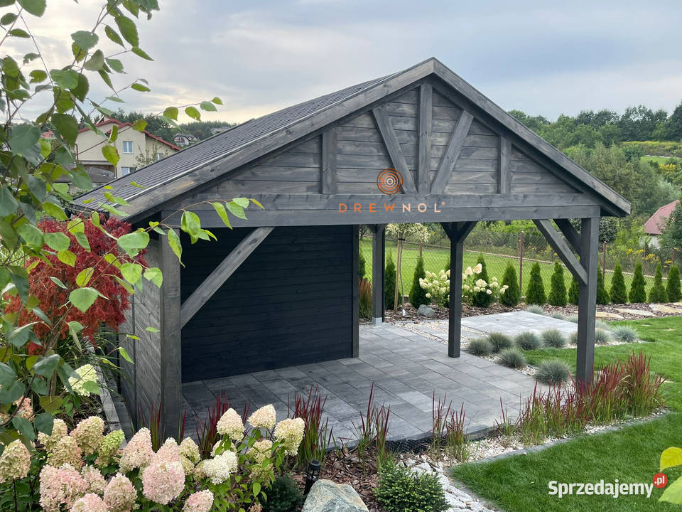 Wiata domek narzędziowy drewutnia domek 2w1 śląskie Częstochowa