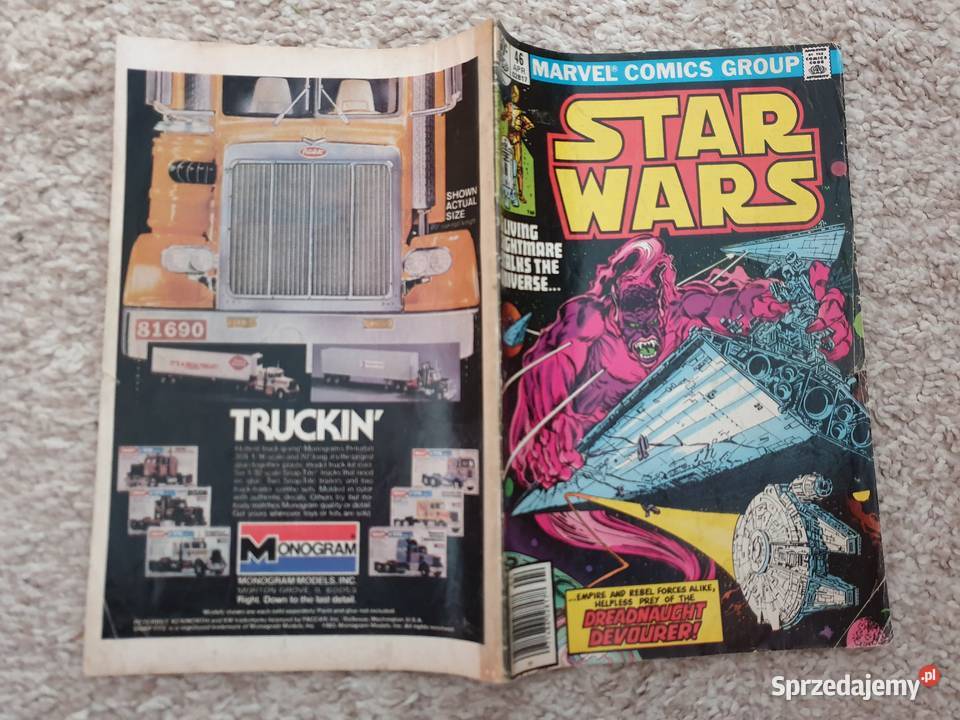 Star Wars oryginalny komiks USA 1981 Gdynia sprzedam