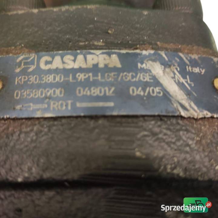 Pompa hydrauliczna KP3038D0 Casappa 03580900 Pozostałe Części i osprzęt rolniczy Wilkowo