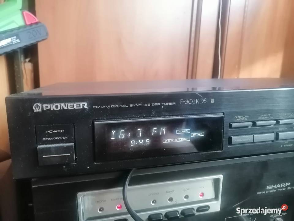 Tuner radiowy cyfrowy Pioneer F301RDS czarny Legnica