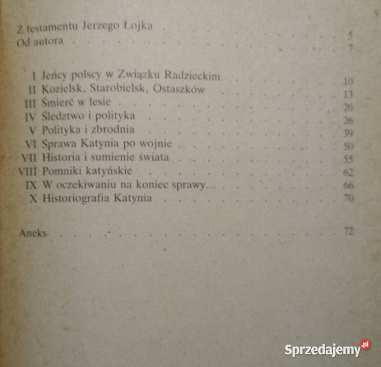 Dzieje sprawy Katynia Jerzy Łojek Leopold Gdańsk