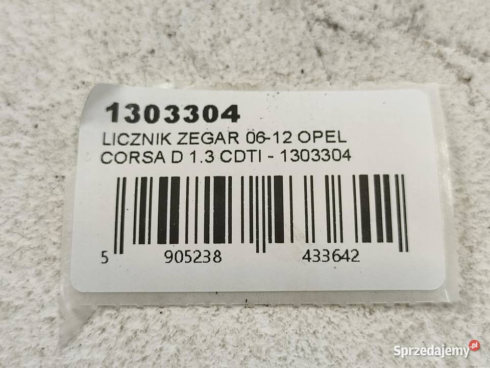 LICZNIK ZEGAR OPEL CORSA D 10 12 20062014 sprzedam
