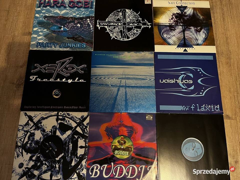 60 GOA PSYTRANCE vinyls Głogowa