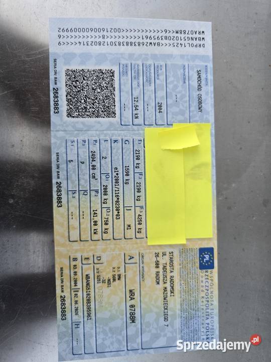 BMW e61 525i 2004 kombi 192 automat sprzedam