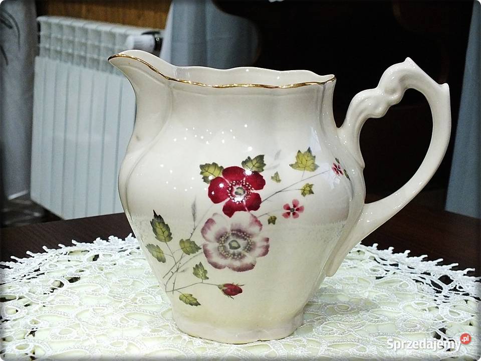 Dzbanek Chodzież Porcelit sygnowany Mlecznik Dzbanki, karafki i mleczniki Żary sprzedam