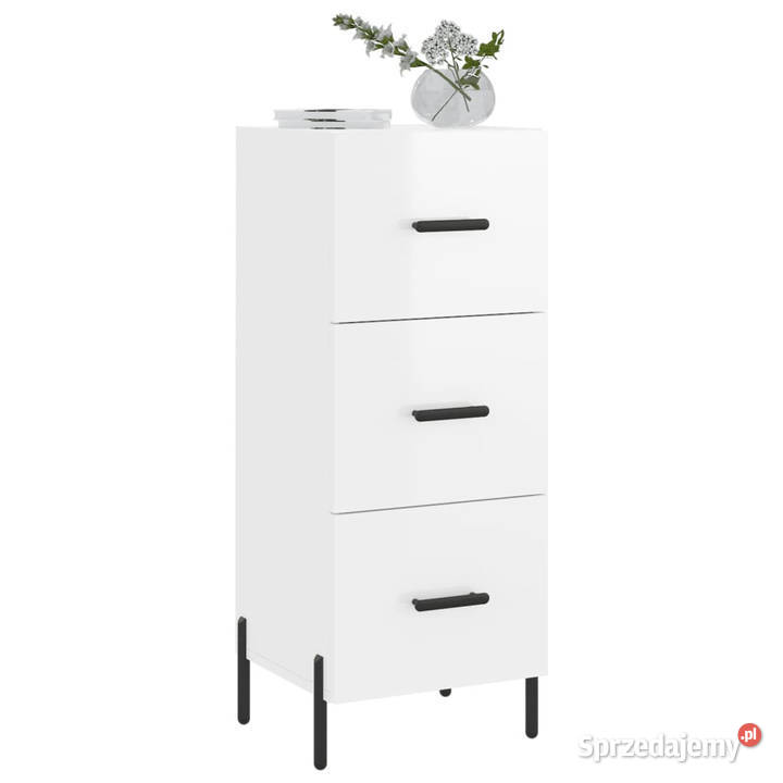 Szafka biała połysk 345x34x90 materiał Warszawa sprzedam