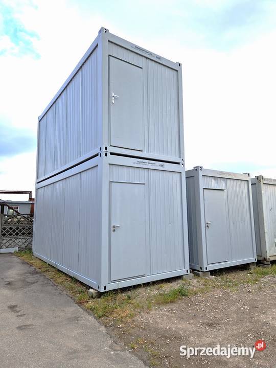 KONTENER BIUROWY z roletami Wynajmę Pozostałe Somianka-Parcele sprzedam