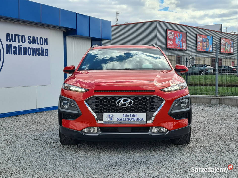 Hyundai Kona Navi 2xPDC Kamera Xenon Led HeadUp relingi dachowe Wągrowiec