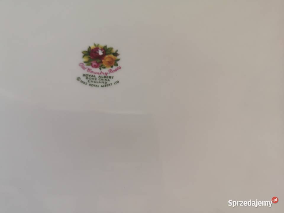 Patera uszy Old Country Roses Royal Albert Porcelana i szkło pomorskie Gdańsk