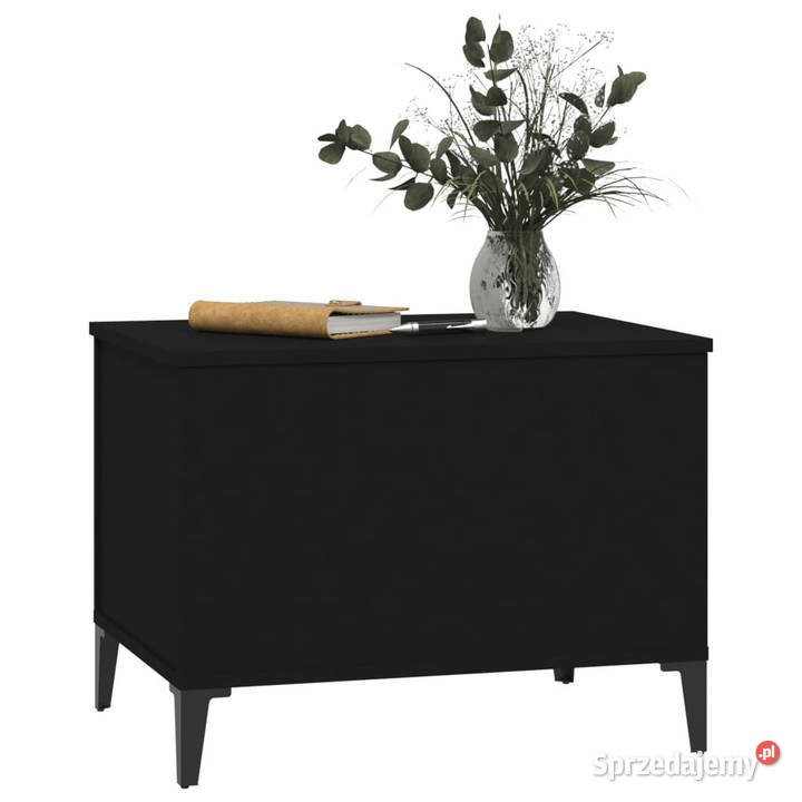 Stolik kawowy czarny 60x445x45 materiał Stoły mazowieckie sprzedam