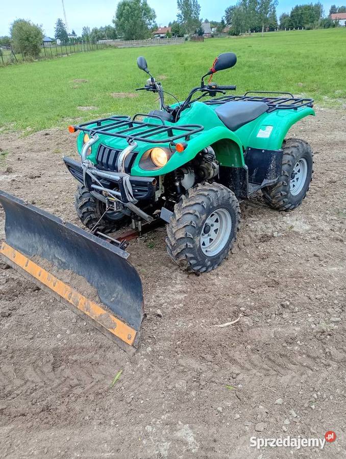 Sprzedam quada 650 2 cylindry przyczepka i spych Yamaha łódzkie Bełchatów