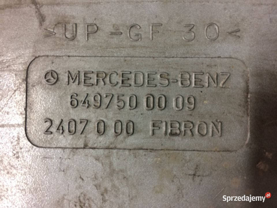Atrapa Maska Szeroka Kabina Mercedes SK lubuskie Maszewo