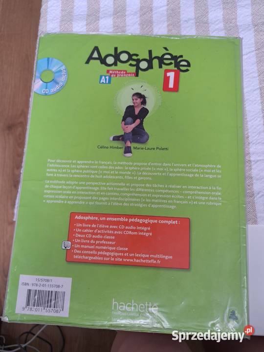Podręcznik do francuskiego Adosphre 1 A1 CD Trąbki Wielkie