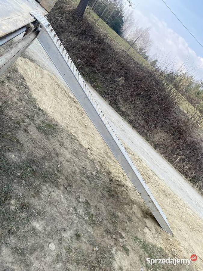 Najazdy aluminiowe 4m Sanok