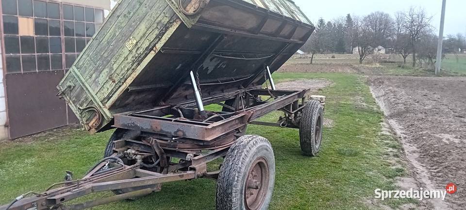 Przyczepa WYWROTKA niemiecka nieuszkodzony Zamość