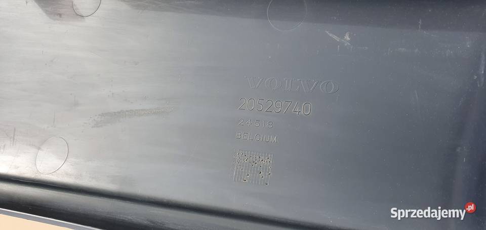 VOLVO FH ZDERZAK ŚRODEK POSZYCIE 20529740 Karoseria lubuskie Bieleń