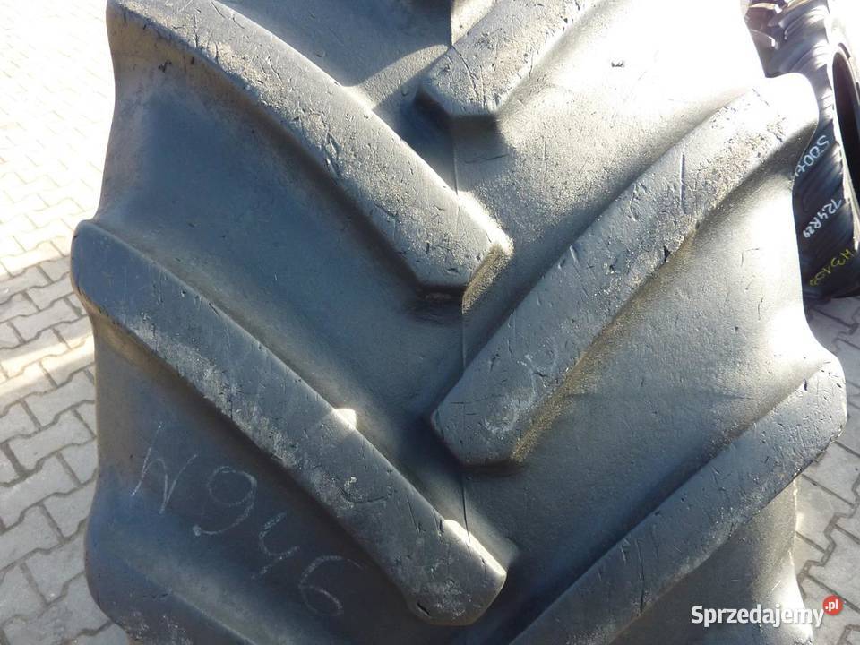 2x Opona używana rolnicza 60070R30 CONTINENTAL podlaskie Zaścianki