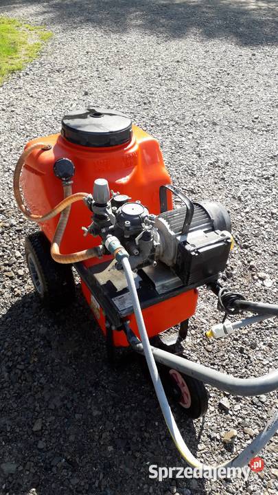 Opryskiwacz taczkowy elektryczny Oleomac nieuszkodzony Dąbrowa sprzedam