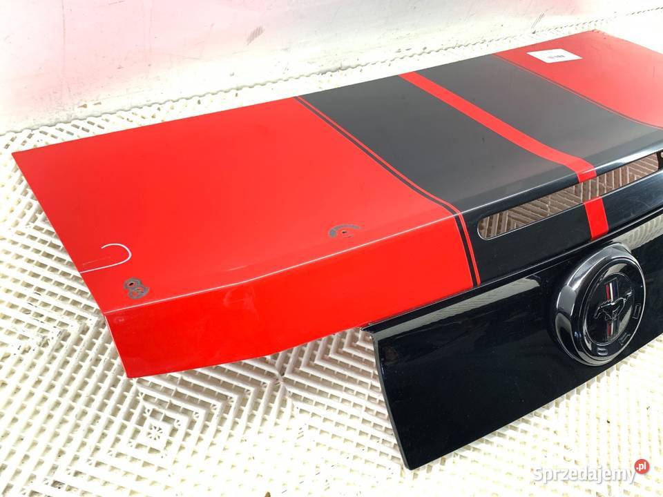 KLAPA TYŁ FORD MUSTANG V SportowyCoupe Race Red