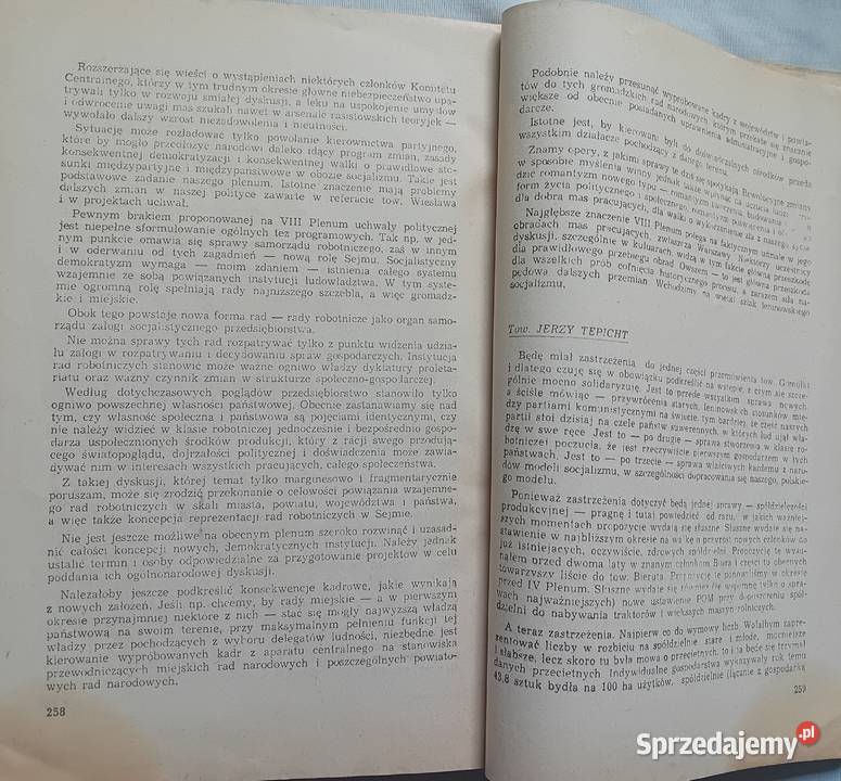 Miesięcznik Nowe Drogi 10 88 październik 1956 r Koźminek sprzedam