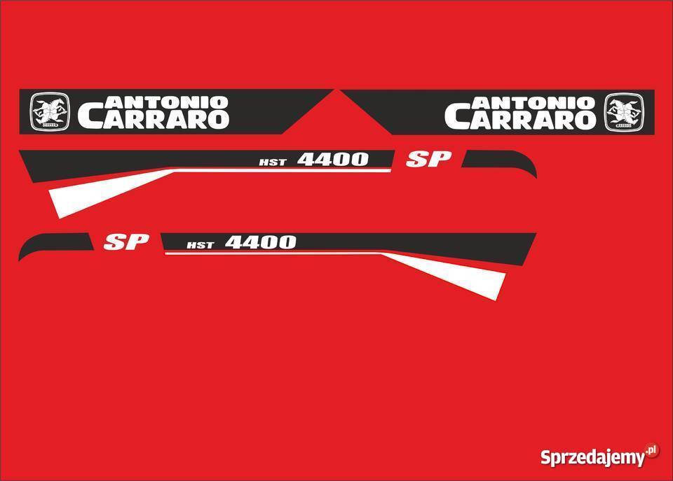 naklejki antonio carraro hst 4400 Jeżewo