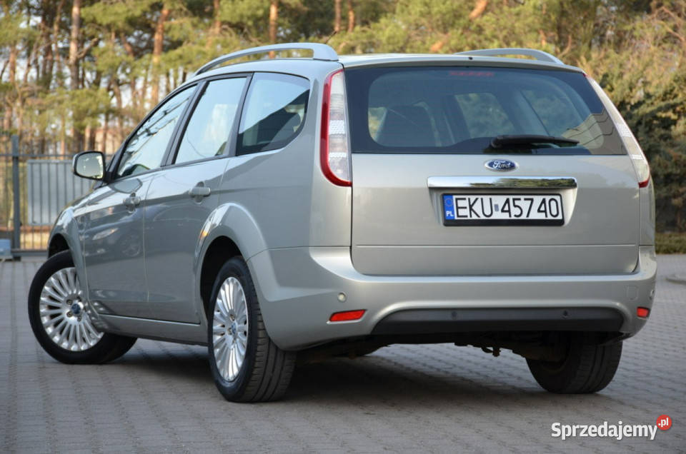 Ford Focus Zarejestr Titanium 18i 125 Serwis Rok produkcji 2009 Kutno