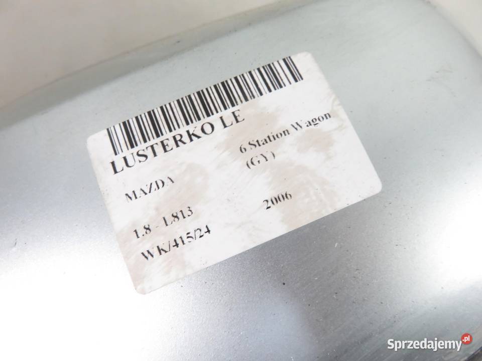 LUSTERKO LEWE MAZDA 6 3 PIN