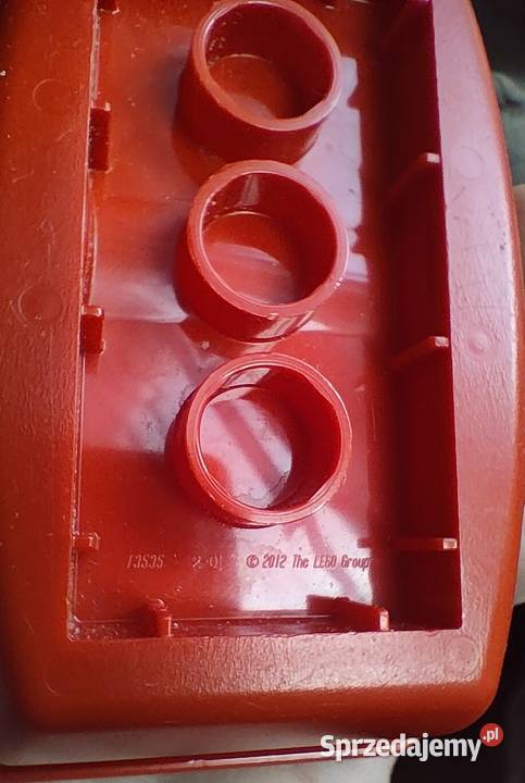 Lego Duplo Łódka element 13535 czerwona mazowieckie Warszawa