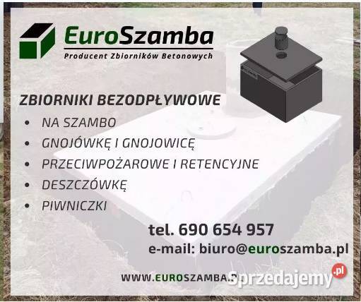 szamba betonowe gnojowice piwnice betonowe Szamba Bychawa