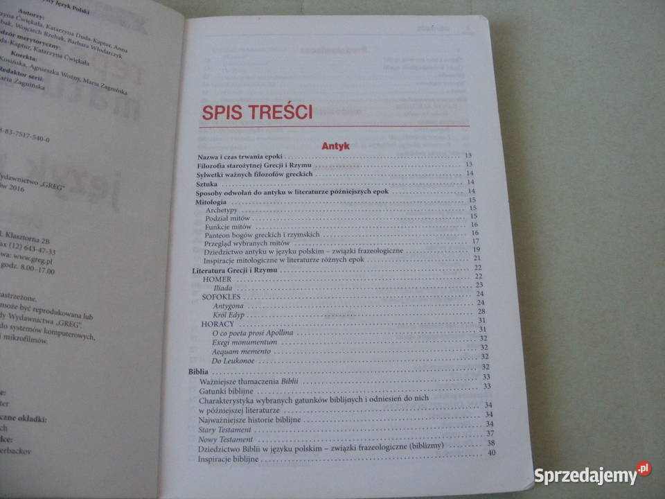 Repetytorium maturzysty Zadania do Nowej Matury Podręczniki Oborniki Śląskie