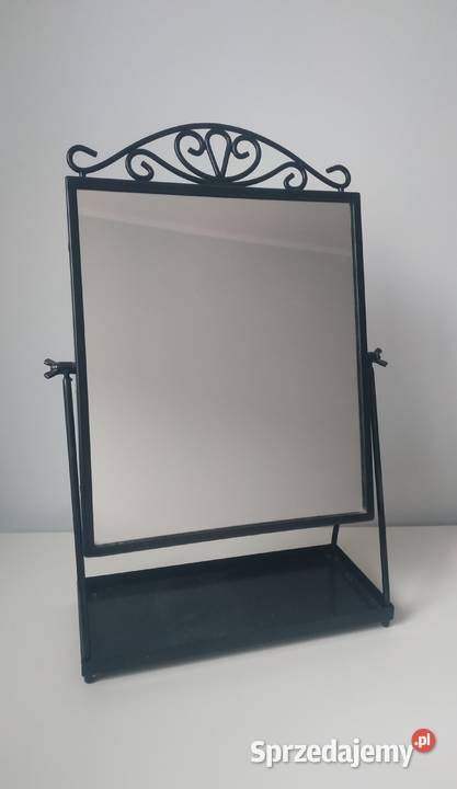 Lustro stołowe toaletka Ikea czarne stojące Warszawa