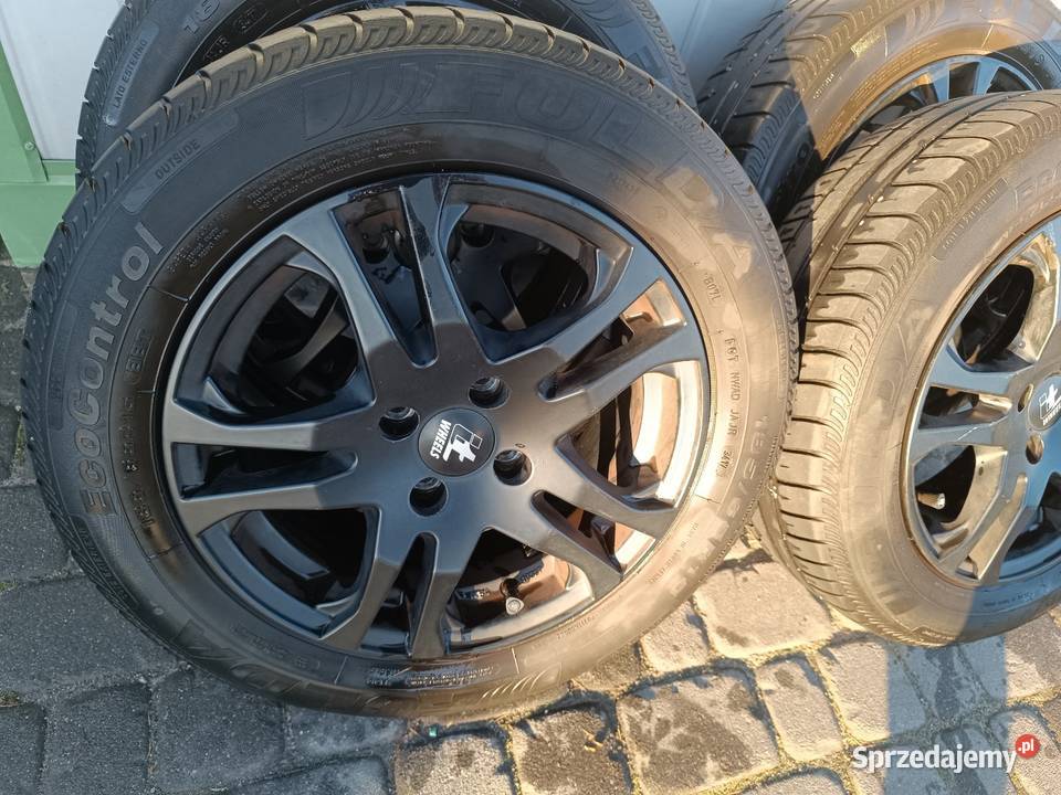 Alufelgi 4x100 15 opony letnie Klukowa Huta