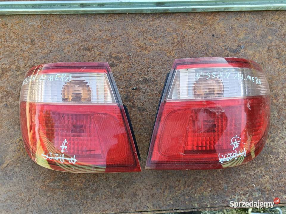 Lampy tylne nissan Almera Lampy tylne Puławy