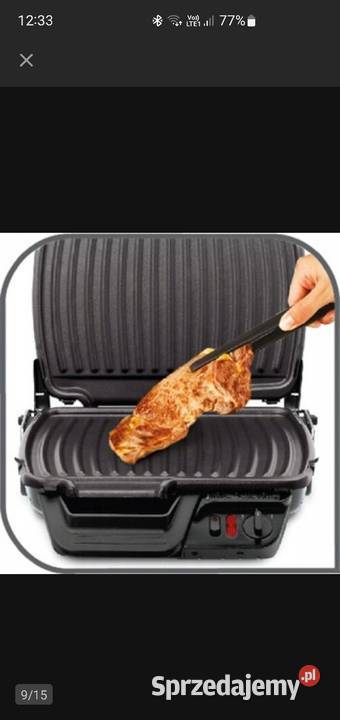 Składany grill elektryczny Tefal GC 3050 czarny Lubin