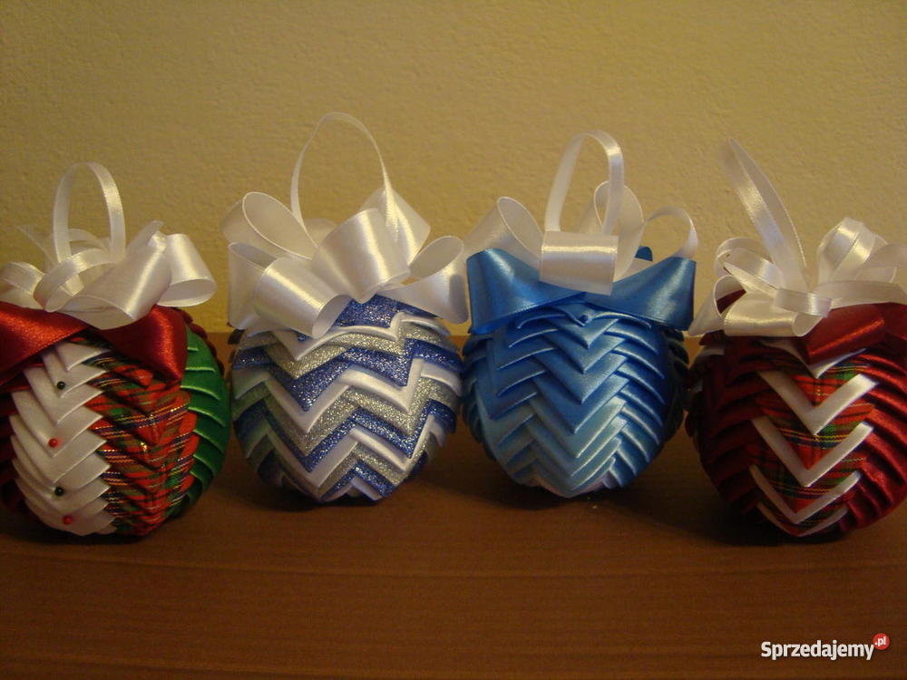 Bombki wstążkowe sprzedam