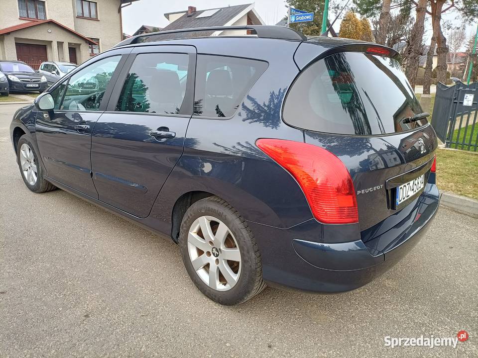 PEUGEOT 308 SW LIFT 16 benzyna Klimatronik elektryczne lusterka Peugeot Dzierżoniów sprzedam